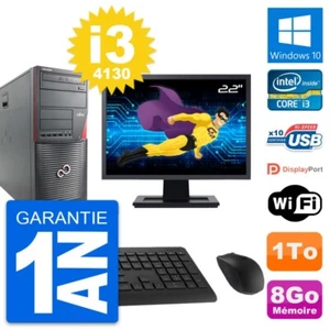 PC tour Fujitsu W530 Bildschirm 22 " Intel i3-4130 RAM 8Go Scheibe 1To Windows - Bild 1 von 8