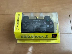 Mando PS1 PlayStation DualShock 2 SCPH-10010 Color Negro con CAJA y Manual - Imagen 1 de 12