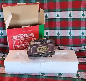 J C Penney Home Towne Express Train COAL TENDER CAR Christmas Village Display - Picture 1 of 4