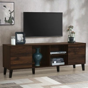 TV Stand Cabinet Entertainment Center Media Console Table for TVs up to 70'' - Picture 1 of 15