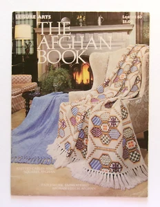 THE AFGHAN BOOK - Leisure Arts ~ Knit & Crochet ~ 15 Patterns ~ Vintage 1975 - Picture 1 of 6