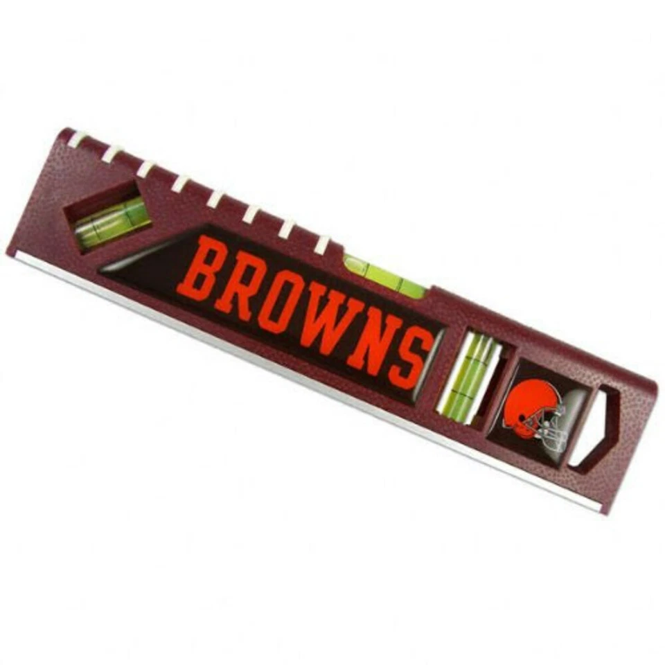 Cleveland Browns Nivel Torpedo Magnético 10 pulgadas Equipo NFL Herramientas Foto 1 de 1