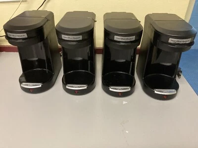Hamilton Beach Commercial Single 1 Cup Pod Style Coffee Maker HDC200B 4 Pack lot - Image 1 of 4