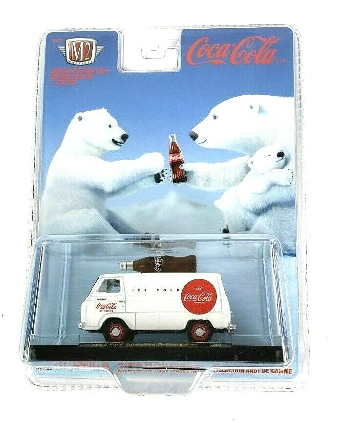 CASTLINE M2 Machines Coca-cola 1965 Ford Econoline Delivery Van