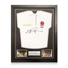 England Rugby-Shirt signiert von Jonny Wilkinson. Gerahmt
