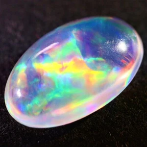Water Opal 1.655ct Loose Stone Width 7.31 x Depth 11.63 x Height 3.69mm Mexico - Picture 1 of 12