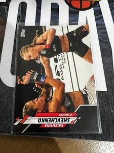 2020 Topps UFC Hobby Valentina Shevchenko Black Parallel 5/69 🔥 - Picture 1 of 2