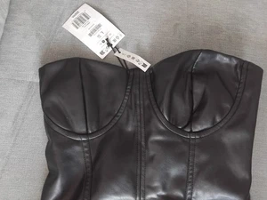 vestido bershka, bandeau, nuevo. - Imagen 1 de 9
