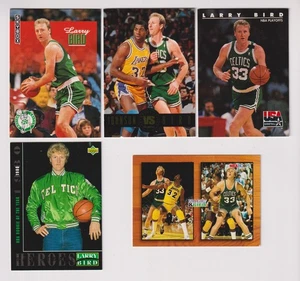 FIVE CARD LARRY BIRD LOT - BOSTON CELTICS - Picture 1 of 1