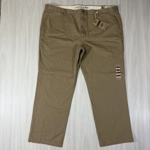 Pantalone Dockers uomo 48x32 kaki D3 vestibilità classica grande e alto piatto davanti cotone nuovo - Foto 1 di 18
