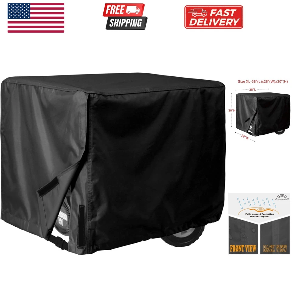 Original Porch Shield 38x28x30 Inch 100 Waterproof Universal Generator Cover US