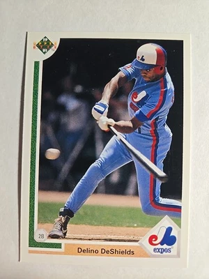Upper Deck 364 Delino DeShields 1991 Foto 1 de 2