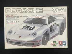 New Sealed Tamiya 1/24 Porsche 961 Snap-Loc Motorized Model Kit No.24071 - Picture 1 of 4
