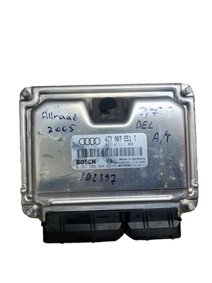 2001-2005 AUDI ALLROAD 2.7 TT A/T ECU ECM МОДУЛЬ УПРАВЛЕНИЯ ДВИГАТЕЛЕМ 4Z7907551T - Изображение 1 из 4