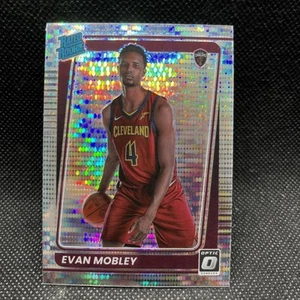 EVAN MOBLEY 2021-22 Donruss Optic #175 Silver Pulsar Prizm Rated Rookie RC - Picture 1 of 2