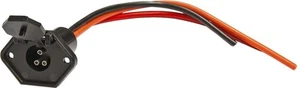 Male Boat Side Trolling Motor Connector with 8 Gauge/3 Prong/3-Wire, 24 V - Picture 1 of 1