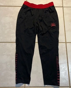 NIKE Dri Fit Air Jordan 11 Tear Away Basketball Pants Black Red AH1551 Men’s XL - Picture 1 of 19