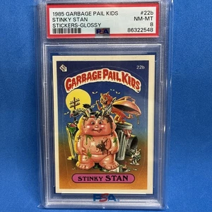STINKY STAN 22b 2* 1985 Garbage Pail Kids GPK 1st OS1 Glossy Psa 8 NM MT Mint - Picture 1 of 2