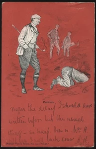 Marcus Ward's - 'Series 10 Golf' (1903) - Used Postcard - Picture 1 of 2