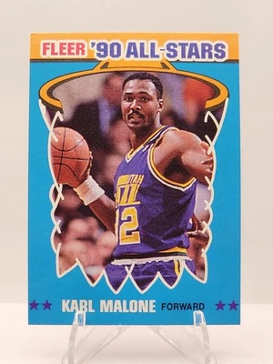 Fleer 1990-91 - All-Stars Karl Malone #7 [L1] Foto 1 de 2