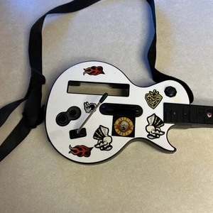Wii Guitar Hero Gibson Les Paul White Wireless Guitar TESTED & Working No Back - Picture 1 of 7