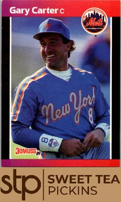 1989 Donruss #53 Gary Carter - Image 1 of 2