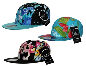 Itzu Co. Cadet 5 Panneau Hawaïen Casquette Snap Arrière - Picture 1 of 7