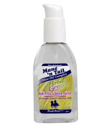Mane 'n Tail Olive Oil Complex Herbal Gro Anti Frizz'n Shine Serum 4oz - Image 1 of 2