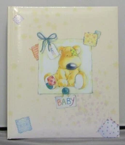 PAGNA Foto-Album Babyalbum 21x25 cm Patchwork Bär 11067-15 - Bild 1 von 1