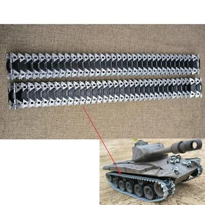Pistas de actualización de tanque de radiocontrol para 1/16 Heng Long Walker Bulldog tanque de radiocontrol 3839 accesorio - Imagen 1 de 10