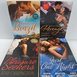 Mills And Boon 3 In 1 Sexy Romance Novel Bundle Bulk Lot 4 X Small Pbk Book PB1Z - Picture 1 of 14
