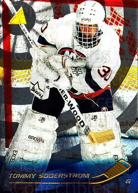 1995-96 Pinnacle Rink Collection #90 Tommy Soderstrom - Image 1 of 1