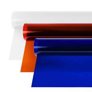 Carta Filtro Colore Gel 40x50cm Professionale per Studio Luce Testa Rossa - Foto 1 di 12