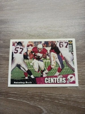 1996 Collector's Choice Football Card #354 Larry Centers - Image 1 of 2