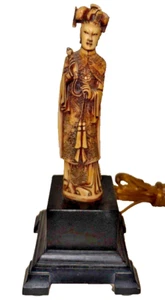 Antique Frederick Cooper Oriental Figurine Lamp - Picture 1 of 10