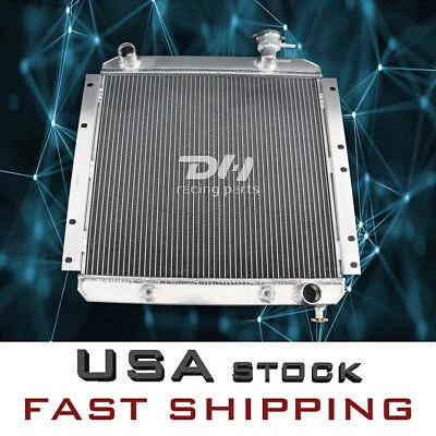 Radiador de aluminio #180 3 filas para Toyota Land Cruiser FJ40 FJ45 1960-1984 3,4 L-4,2 L l6 Foto 1 de 4