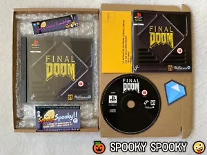 Final DOOM PS1 - UK PAL VGC with Reg & Natural Disc - High Quality Packing - Picture 1 of 12