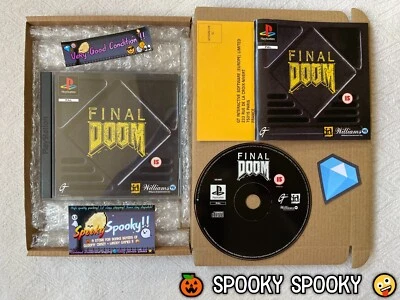Final DOOM PS1 - UK PAL VGC with Reg & Natural Disc - High Quality Packing - Image 1 of 4