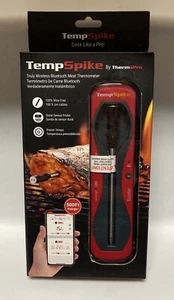 ThermoPro - TempSpike Bluetooth Termómetro para Alimentos - Rojo/Negro NUEVO ENVÍO RÁPIDO GRATUITO - Imagen 1 de 2