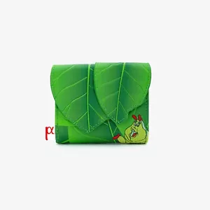 Cartera Loungefly Disney Pixar Bug's Life Fundida Hojas Verdes Día de la Tierra Solapa - Imagen 1 de 4