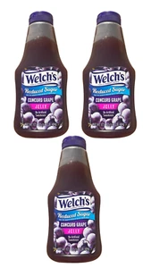 Welch's Reduced Sugar Concord Grape Jelly 17.1 oz (Pack of 3) - Picture 1 of 2
