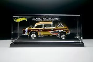 Hot Wheels 55 Chevy Bel Air Gasser Flying Tiger Gold Spectraflame Custom - Picture 1 of 9