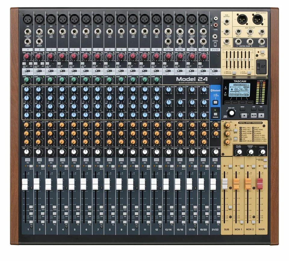 Tascam Model 24 All-In-One Mixing Studio - Image 1 of 1