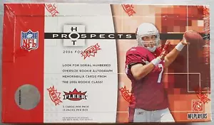 Caja de hobby de fútbol americano Fleer Hot Prospects 2006 de la NFL - Imagen 1 de 6