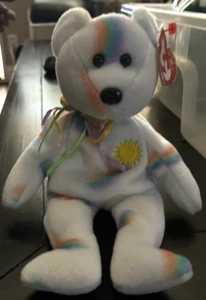 TY Beanie Baby - CHEERY der Sonnenscheinbär (8,5 Zoll) - neu mit Etikett - Bild 1 von 5