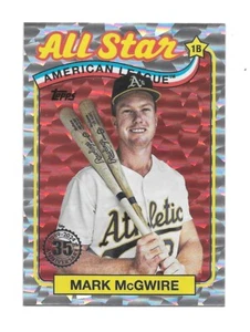 2024 Topps Series 2 MARK McGWIRE 1989 ALL STAR Foilboard -OAKLAND ATHLETICS- - Picture 1 of 1