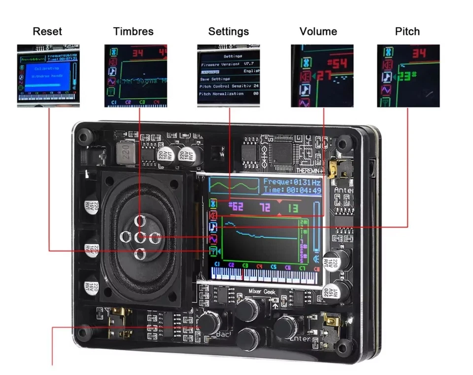 Theremin 📻🎶 DAS Musikinstrument zum Verschenken ✅ NEU - Bild 1 von 4