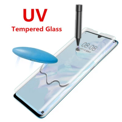 For OnePlus 13 12 11 10 Pro UV Tempered Glass Full Liquid Glue Screen Protector - Image 1 of 4