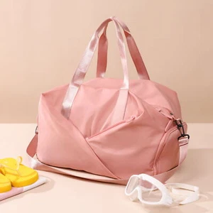 Travel Bag with Trolley Cover Duffel Waterproof Multifunctional Gym Shoe - Picture 1 of 18