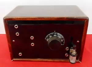 Radio de galena LUXOR, c1920 - Foto 1 di 10